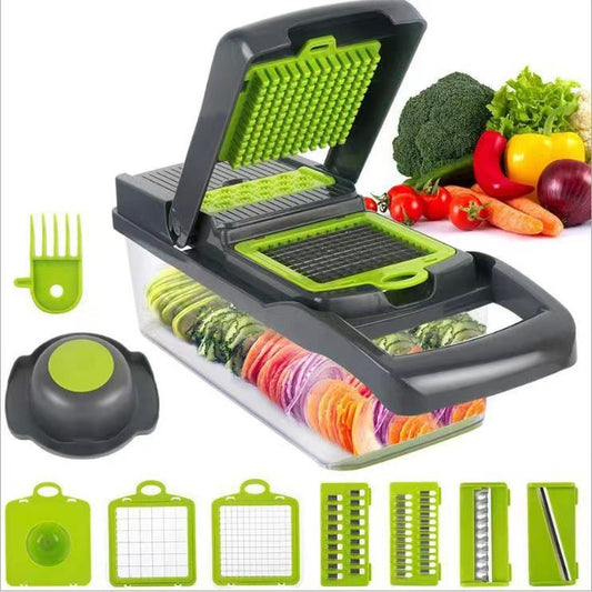 Artefacto Multifuncional Para Cortar Vegetales