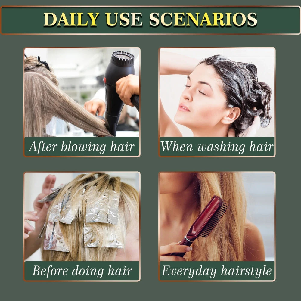 Aceite de Jengibre para Crecimiento Capilar y Nutrición del Cuero Cabelludo