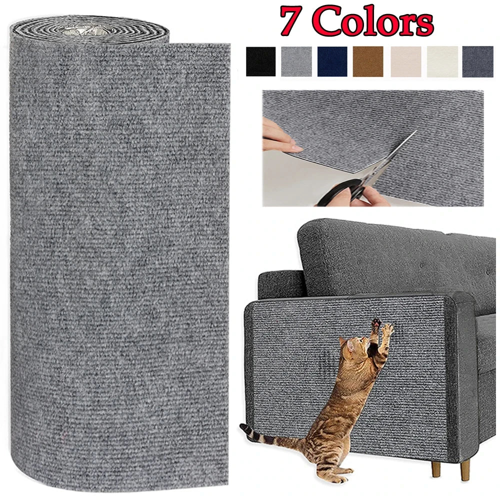 Alfombra De Gato Autoadhesivo 40cm x 100cm *SOLO COLOMBIA*