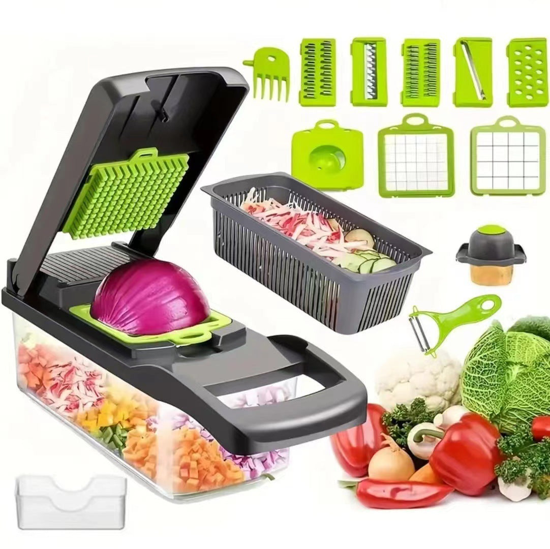 Artefacto Multifuncional Para Cortar Vegetales