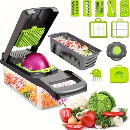 Artefacto Multifuncional Para Cortar Vegetales