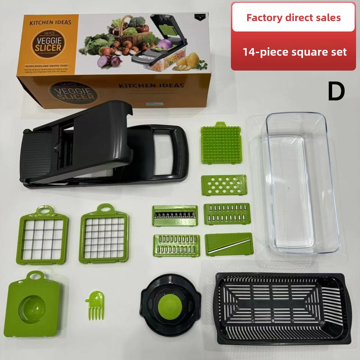 Artefacto Multifuncional Para Cortar Vegetales