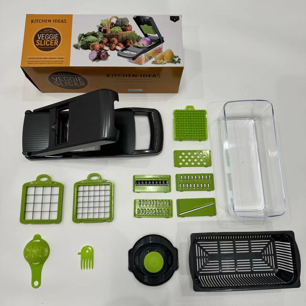 Artefacto Multifuncional Para Cortar Vegetales